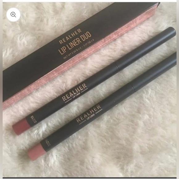 NIB RealHer Lip Liner Duo in Be Yourself Be RealHer & I Am Confident - Picture 2 of 16